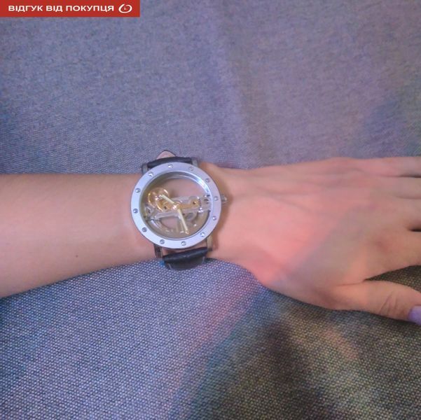 Жіночий годинник Forsining Air Silver II 30 фото