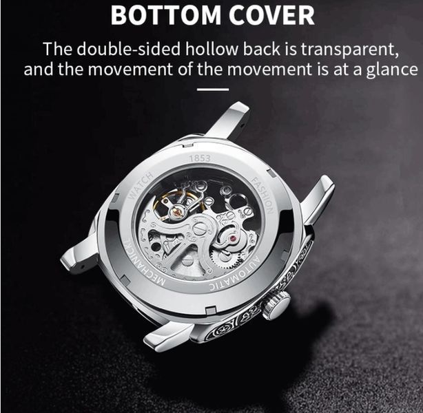 Чоловічий годинник WishDoIt Baron Steel, 2 ремінці 730 фото