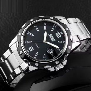 Чоловічий годинник Skmei Robby Steel 0992S 31 фото