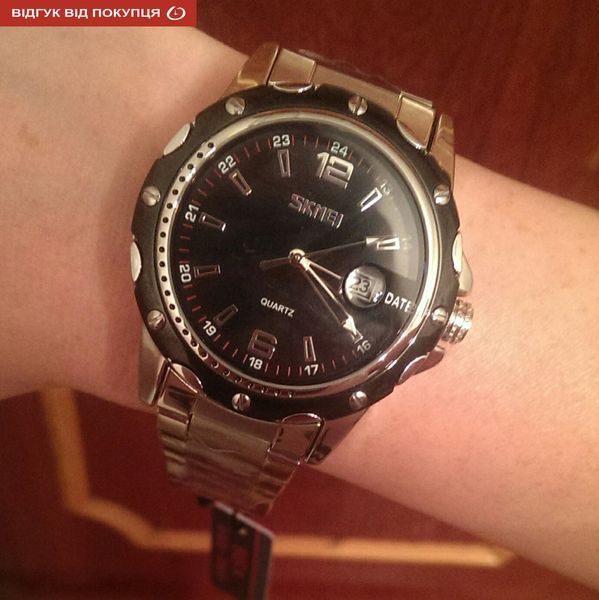 Чоловічий годинник Skmei Robby Steel 0992S 31 фото