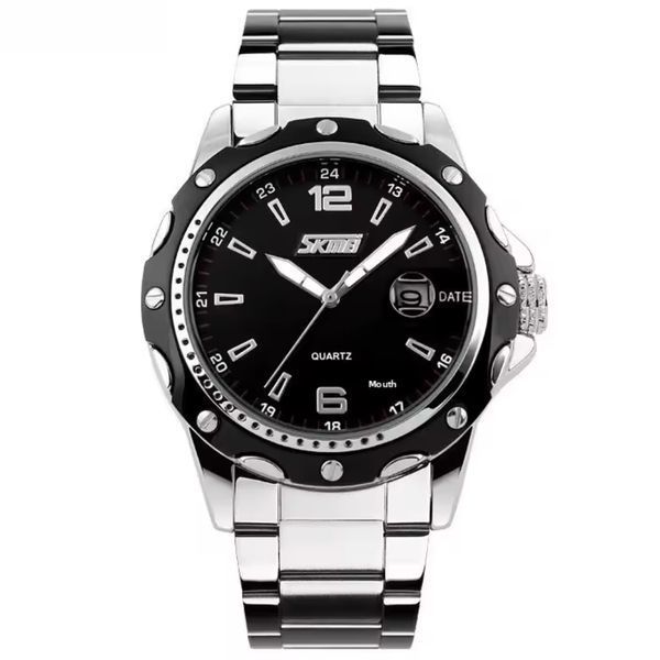 Чоловічий годинник Skmei Robby Steel 0992S 31 фото