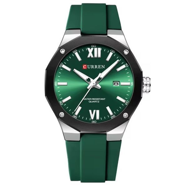 Чоловічий годинник Curren Original Green 481 фото