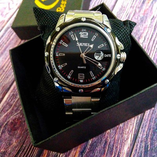 Чоловічий годинник Skmei Robby Steel 0992S 31 фото