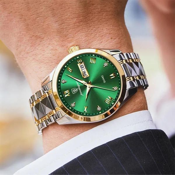 Чоловічий годинник Poedagar Omega 382 фото