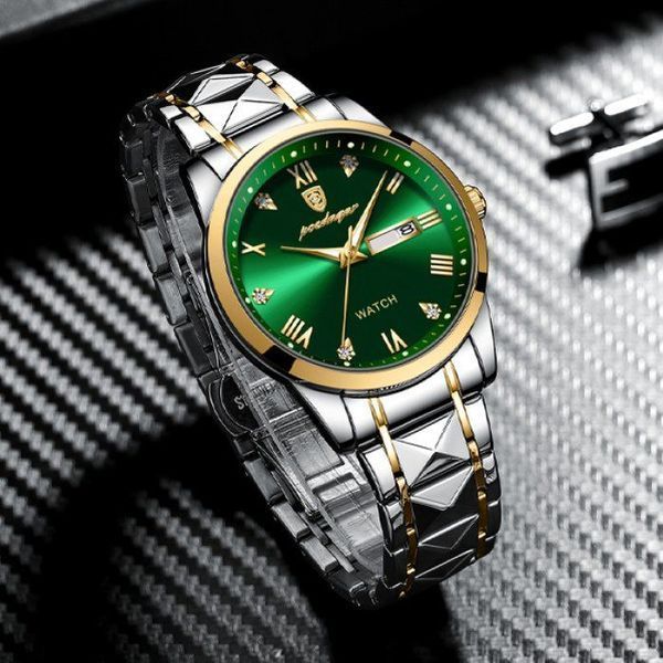 Чоловічий годинник Poedagar Omega 382 фото