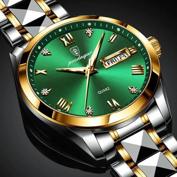 Чоловічий годинник Poedagar Omega 382 фото