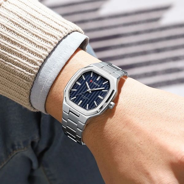 Чоловічий годинник Curren Quadro 332 фото