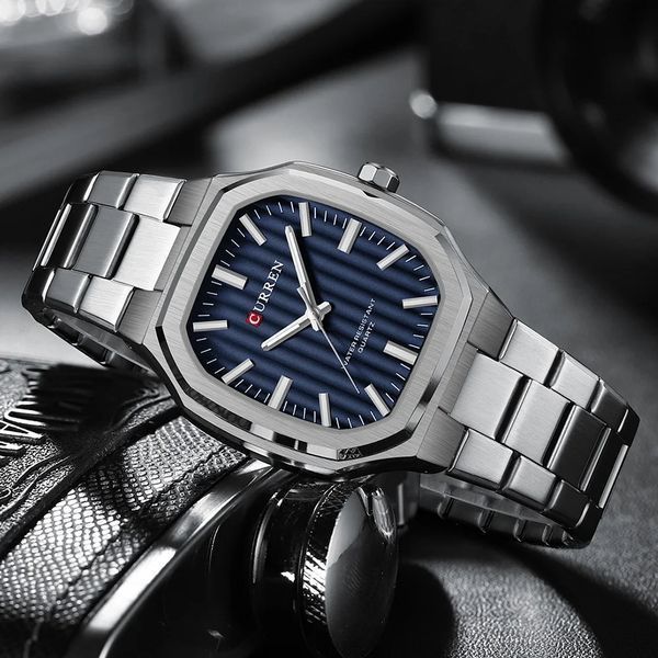 Чоловічий годинник Curren Quadro 332 фото