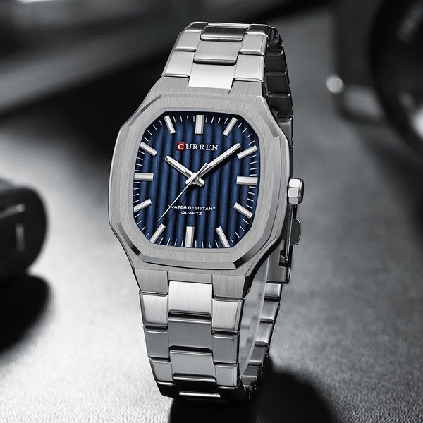 Чоловічий годинник Curren Quadro 332 фото
