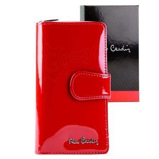 Жіночий гаманець із натуральної шкіри та екошкіри Pierre Cardin 07 SHINY 116 Червоний - 4504 фото