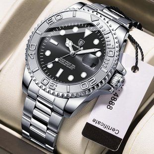 Чоловічий годинник Poedagar Pilot 433 фото