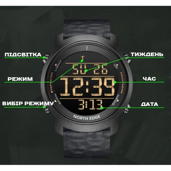 Чоловічий годинник North Edge Aero 233 фото
