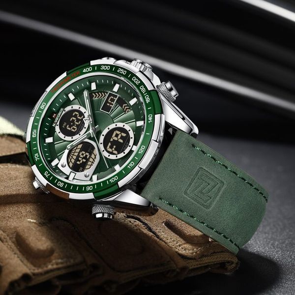 Чоловічий годинник Naviforce Fly ArmyGreen 183 фото