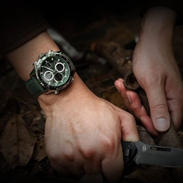 Чоловічий годинник Naviforce Fly ArmyGreen 183 фото