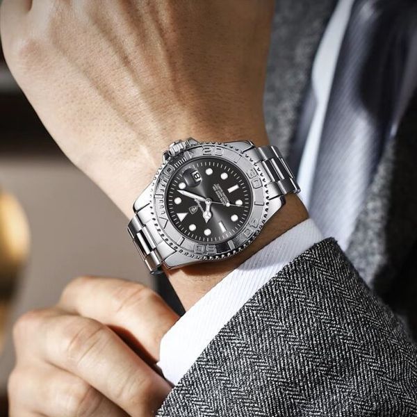 Чоловічий годинник Poedagar Pilot 433 фото
