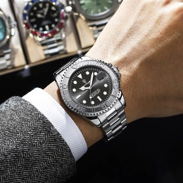 Чоловічий годинник Poedagar Pilot 433 фото