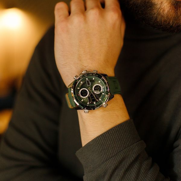 Чоловічий годинник Naviforce Fly ArmyGreen 183 фото