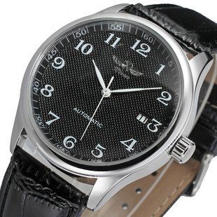 Чоловічий годинник Winner Handsome Leather, 2 ремінці 284 фото
