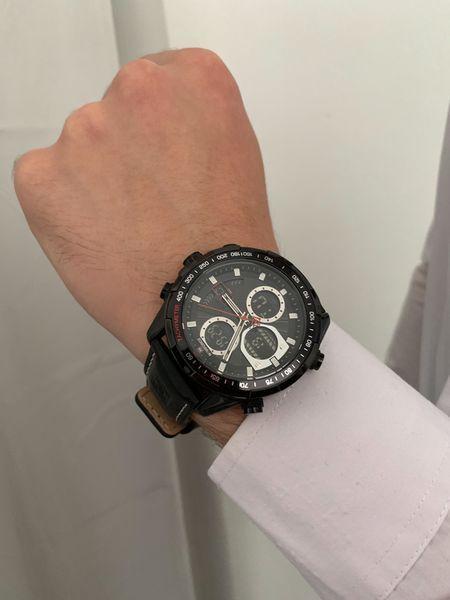 Чоловічий годинник Naviforce Fly Black 184 фото