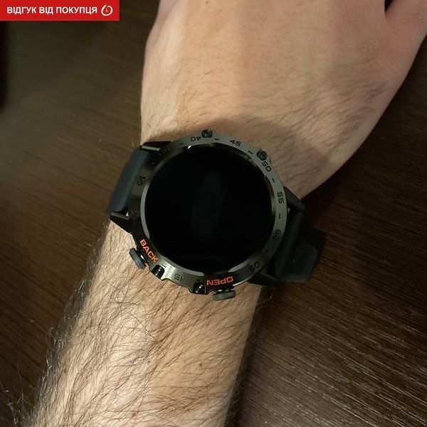 Смарт годинник Smart Delta K52 Black, 2 ремінці 334 фото