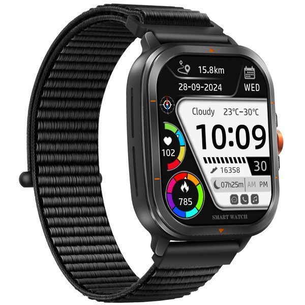 Смарт годинник Smart Bavaro Nano Nylon, 2 ремінці 784 фото