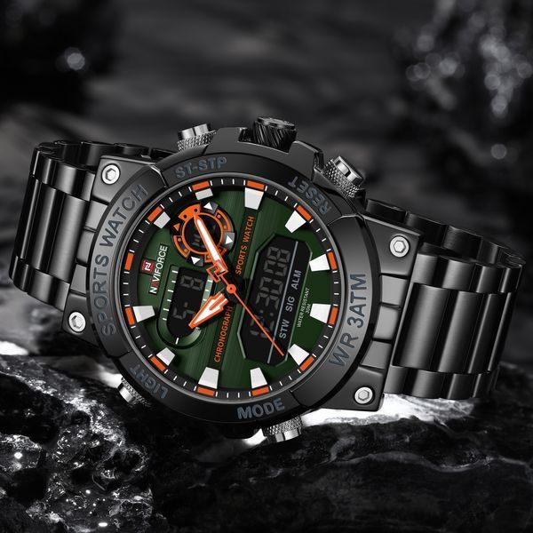Чоловічий годинник Naviforce Brutal 634 фото