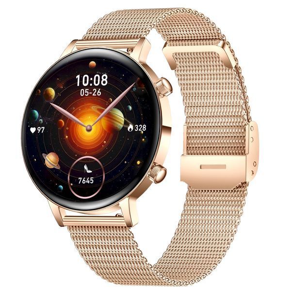 Смарт годинник Smart Flower X Gold, 2 ремінці 834 фото