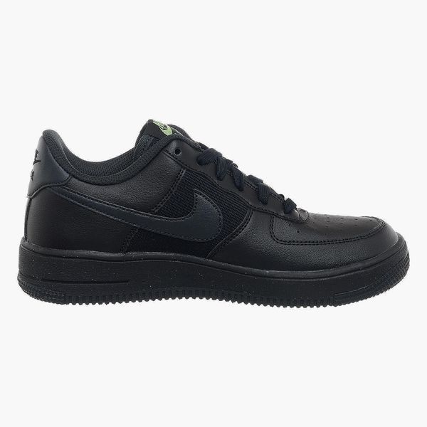 Кросівки жіночі Nike Ir Force 1 Low Crater Gs Triple Black 1202 фото