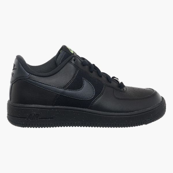 Кросівки жіночі Nike Ir Force 1 Low Crater Gs Triple Black 1202 фото