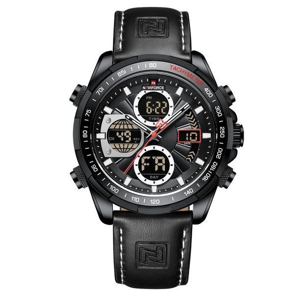 Чоловічий годинник Naviforce Fly Black 184 фото