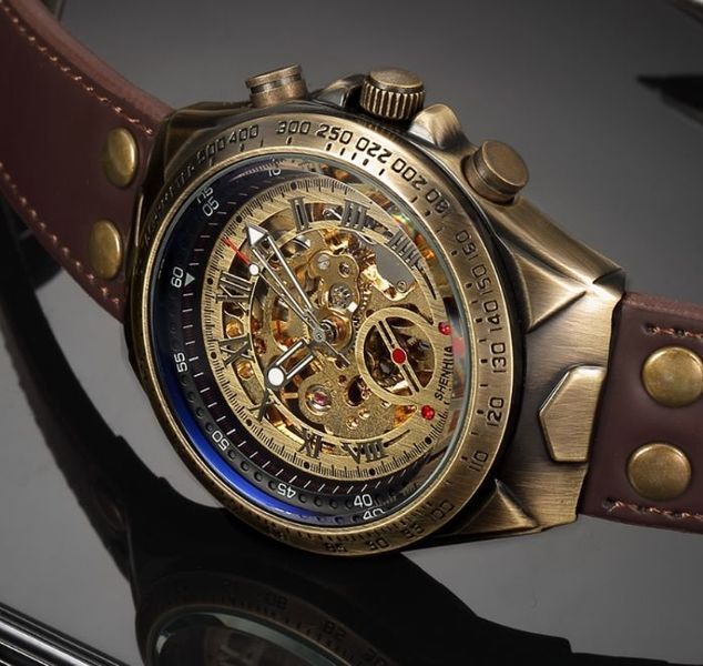 Чоловічий годинник Winner Status Rubber, 2 ремінці 734 фото