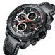 Чоловічий годинник Naviforce Fly Black 184 фото 1