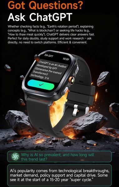 Смарт годинник Smart Bavaro Nano Rubber, 2 ремінці 785 фото