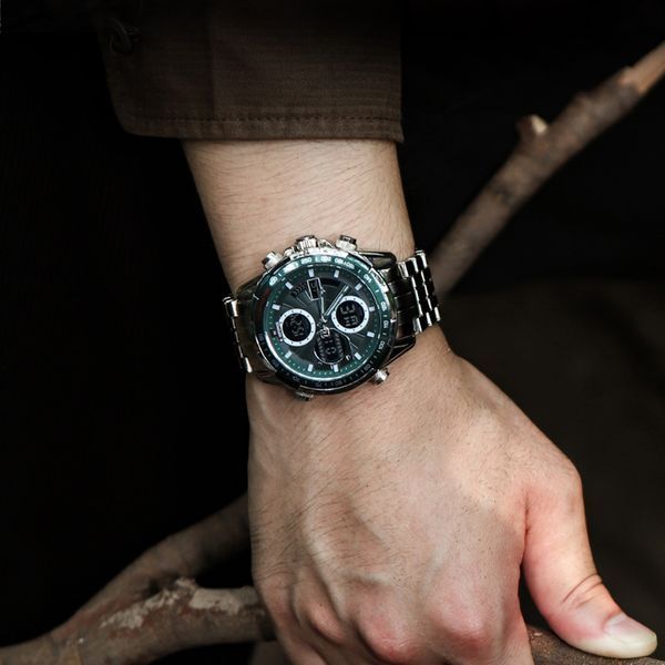 Чоловічий годинник Naviforce Fly Steel 685 фото