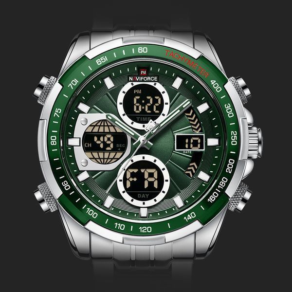 Чоловічий годинник Naviforce Fly Steel 685 фото