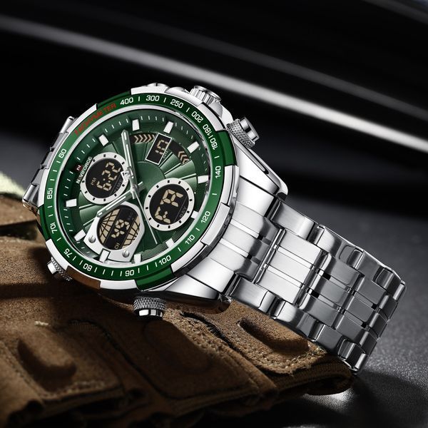 Чоловічий годинник Naviforce Fly Steel 685 фото