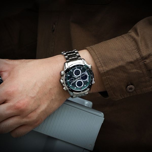 Чоловічий годинник Naviforce Fly Steel 685 фото