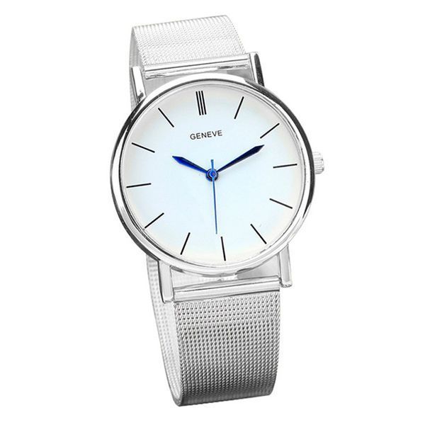 Жіночий годинник Geneva Steel Silver 36 фото