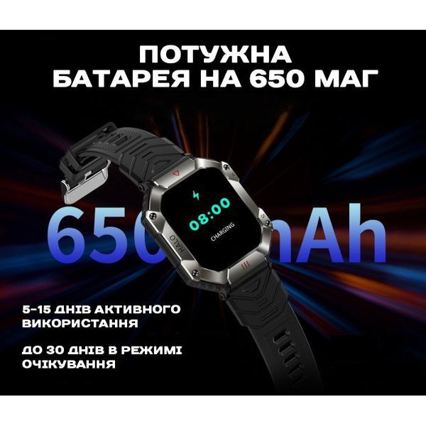 Смарт годинник Smart Racer K+ Steel з компасом 392 фото