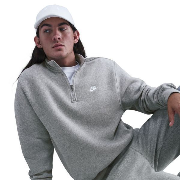 Кофта чоловіча Nike Club 1/2 Zip Fleece 3535 фото