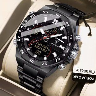 Чоловічий годинник Poedagar Iron Sport 537 фото