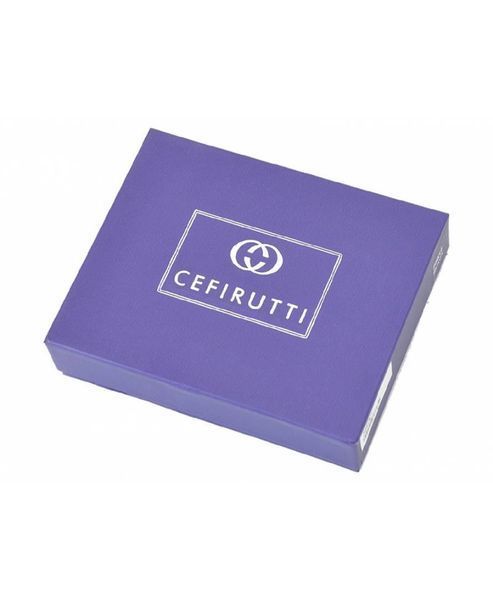 Чоловічий шкіряний гаманець Cefirutti 7680278-9 Чорний - 4308 фото