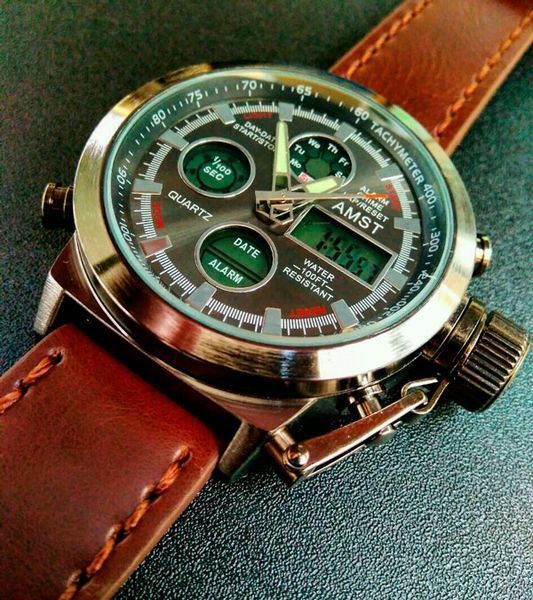 Чоловічий годинник AMST Mountain 37 фото