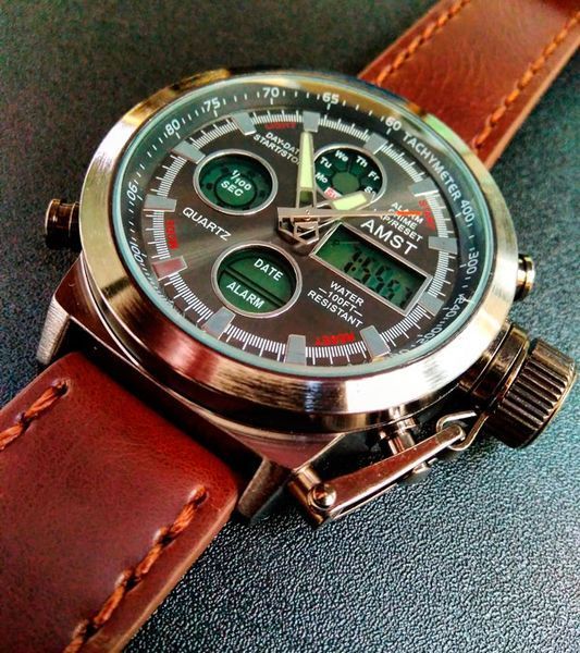 Чоловічий годинник AMST Mountain 37 фото