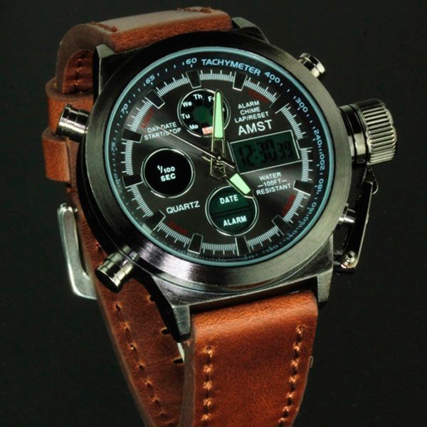 Чоловічий годинник AMST Mountain 37 фото
