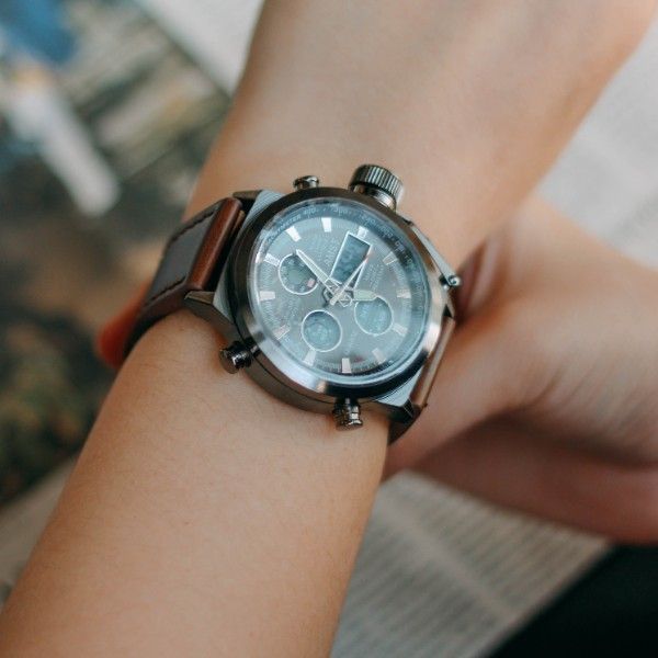 Чоловічий годинник AMST Mountain 37 фото