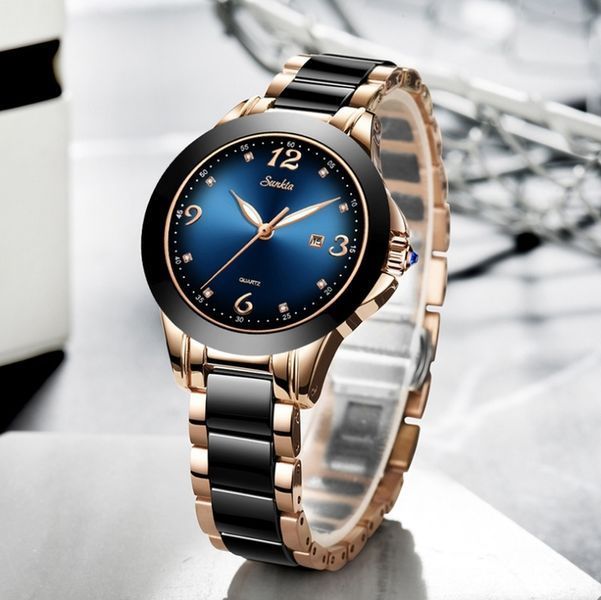 Жіночий годинник Sunkta Ceramic 137 фото