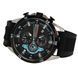 Чоловічий годинник Curren Roberto Elastic Black, 2 ремінці 737 фото 2