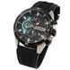 Чоловічий годинник Curren Roberto Elastic Black, 2 ремінці 737 фото 7