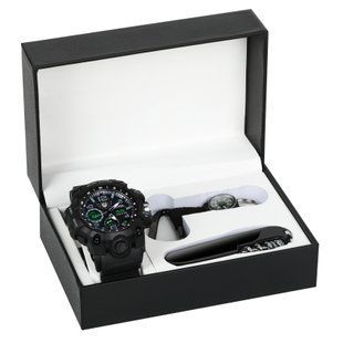 Чоловічий годинник Besta Box Peremoga Set подарунковий набір, з компасом 493 фото